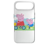 Carcasa para iPhone Air Peppa Pig Peppa George Bicycle