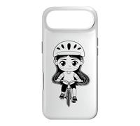 Carcasa para iPhone Air Pequeña Chica Ciclista Carril Bici
