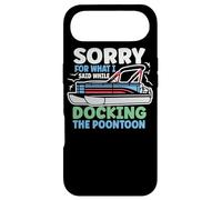 Carcasa para iPhone Air Perdón por lo Que Dije Mientras atracaba el Bote pontón