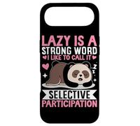 Carcasa para iPhone Air Perezoso es una Palabra Fuerte Me Gusta llamarla Selectivo Participat