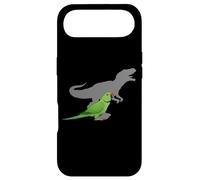 Carcasa para iPhone Air Periquito Indio Ringneck con T Rex Shadow Bird Lovers