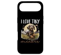Carcasa para iPhone Air Perro Salchicha tejón Salchicha I Love Tiny Wieners