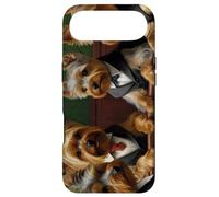 Carcasa para iPhone Air Perros Jugando Al Poker Yorkies Perro Yorkshire Terrier