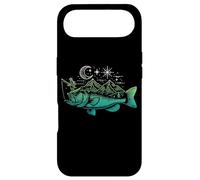 Carcasa para iPhone Air Pesca Bass Fish Mountain Star Fisherman Art Hombres Mujeres Niños