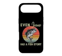 Carcasa para iPhone Air Pesca Incluso Jesús Tenía Historia De Pescado Divertido Bass Papá Christian