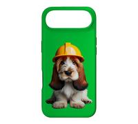 Carcasa para iPhone Air Petit Basset Griffon Vendéen Dog Yellow Hard Hat Casco Crew