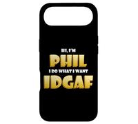 Carcasa para iPhone Air Phil Costume Idgaf Funny Meme Phil Halloween Costume Philips