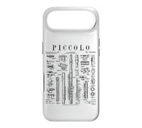 Carcasa para iPhone Air Piccolo Flautista Flautista Flautista Reproductor de música Vintage Patent