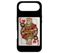 Carcasa para iPhone Air Pickleball King of Hearts Jugador de Cartas Pickleball