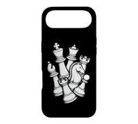 Carcasa para iPhone Air Piezas para Amantes del ajedrez Jugador Vintage Listo para Jugar