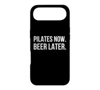 Carcasa para iPhone Air Pilates Ahora. Cerveza más Tarde. Divertido Pilates Entrenamiento Gimnasio Broma