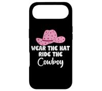 Carcasa para iPhone Air Pink Cowgirl Hat Wear The Hat Ride The Cowboy Save a Horse