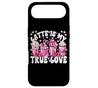 Carcasa para iPhone Air Pink Latte Mug Set True Love For Women Valentines Coffee