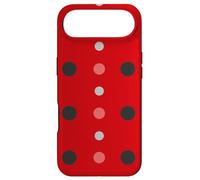 Carcasa para iPhone Air Pink & Red Black Polka Dot Ladybug Cute Lady Bug Polka Dots