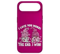 Carcasa para iPhone Air Pink Valentines GNOME Couple I Love You More The End I Win