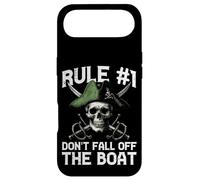 Carcasa para iPhone Air Pirate Rule 1 Dont Fall Off Boat Humor Divertido Hombres Mujeres Niños