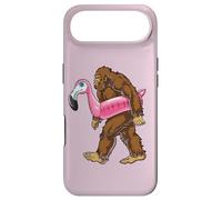 Carcasa para iPhone Air Piscina Fiesta Bigfoot Flamingo Men Women Sasquatch Pink Float