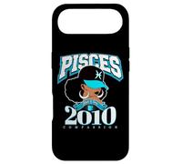 Carcasa para iPhone Air Piscis 2010 Afro Queen Zodiac Birthday Sassy Soul Gifts