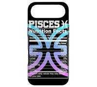 Carcasa para iPhone Air Piscis Información Nutricional Signo del Zodíaco Astrología Azul Púrpura