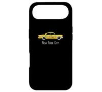 Carcasa para iPhone Air Pixel Amarillo de 8 bits de Taxi de Cuadros de la Ciudad de Nueva York