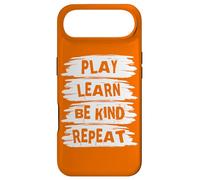 Carcasa para iPhone Air Play Learn Be Kind Repeat Kindness Day 2026 Unity Day Orange