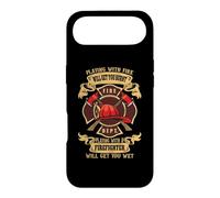 Carcasa para iPhone Air Playing with A Firefighter Fireman Firefighters Lovers
