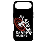 Carcasa para iPhone Air Plays with Sharp Objects Funny Axe Throwing Lover