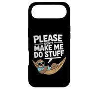 Carcasa para iPhone Air Please Don’t Make Me Do Stuff Funny Lazy Humor