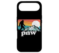Carcasa para iPhone Air PNW - Pacific Northwest Bigfoot Mountains Retro 80s Graphic