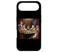 Carcasa para iPhone Air Poker Cat Lover Casino Gambling Cats Jugando a Las Cartas de póquer