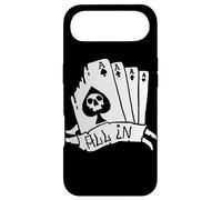 Carcasa para iPhone Air Poker x Jugador x Cráneo x Ases x Cuatro de una Clase