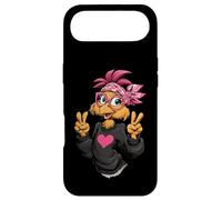 Carcasa para iPhone Air Pollo Divertido con Gafas Bandana Rosa Crazy Chicken Lady