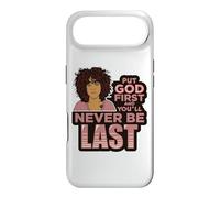 Carcasa para iPhone Air Pon a Dios Primero y Nunca serás la última Mujer Negra de melanina.