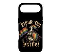 Carcasa para iPhone Air Pon la bocina a tu Orgullo Medieval REN Faire Goose LGBTQ