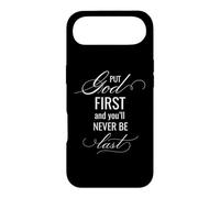 Carcasa para iPhone Air Poner a Dios Primero Cita Cristiana de Ver