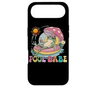 Carcasa para iPhone Air Pool Babe Lindo Rana Seta Retro Verano Vibes