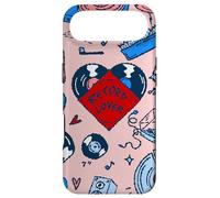 Carcasa para iPhone Air Pop Art Record Music Lover Vintage corazón Rosa