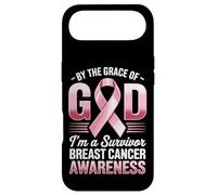 Carcasa para iPhone Air por la Gracia de Dios Soy un Sobreviviente Conciencia del Cáncer de Mama