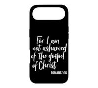 Carcasa para iPhone Air Porque no me avergüenza del Evangelio de Cristo Fe en Dios