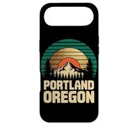 Carcasa para iPhone Air Portland Oregon Retro Sunset Mountain Travel Design Tees