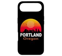 Carcasa para iPhone Air Portland Oregon Vintage Retro Sunset City State USA