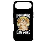 Carcasa para iPhone Air Pose de CAV orientado hacia Arriba - Yoga Cavalier King Charles Spaniel