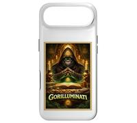 Carcasa para iPhone Air Póster artístico Gorilla Funny Ape Animal Secret Parody Society