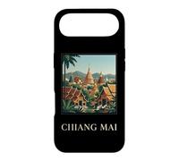 Carcasa para iPhone Air Póster de Viaje del Templo de Tailandia de Chiang MAI