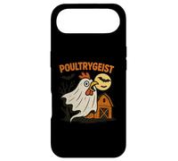 Carcasa para iPhone Air Poultrygeist Funny Chicken Ghost Halloween Pun Design