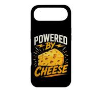 Carcasa para iPhone Air Powered by Cheese Funny Saying Humor Joke Gag