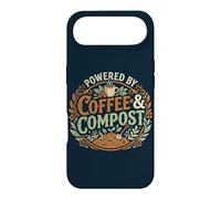 Carcasa para iPhone Air Powered by Coffee & Compost Funny Gardener