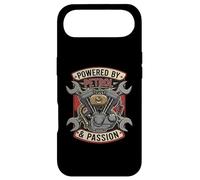 Carcasa para iPhone Air Powered by Petrol & Passion VTwin Engine Motorcycle Mechanic