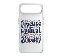 Carcasa para iPhone Air Practica la empatía Radical - Groovy Floral Kind Message