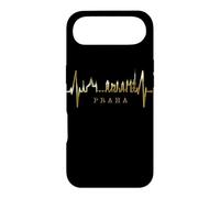 Carcasa para iPhone Air Praga Skyline Latido del Corazón República Checa Amo Praha